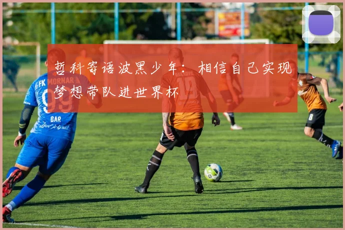 哲科寄语波黑少年：相信自己实现梦想带队进世界杯